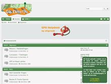 Tablet Screenshot of forum.gps-expert.nl
