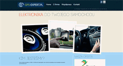Desktop Screenshot of gps-expert.pl
